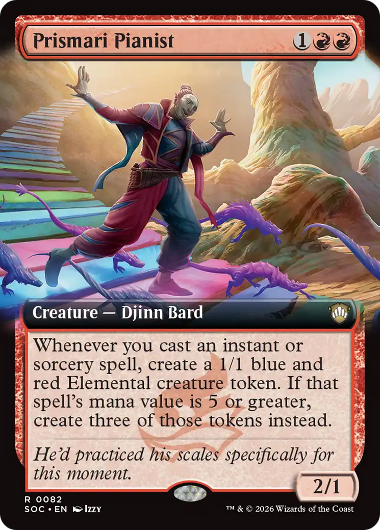 Prismari Pianist (Extended Art) [Secrets of Strixhaven Commander] | I Want That Stuff Brandon