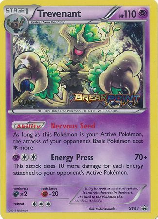 Trevenant (XY94) (Staff) [XY: Black Star Promos] | I Want That Stuff Brandon