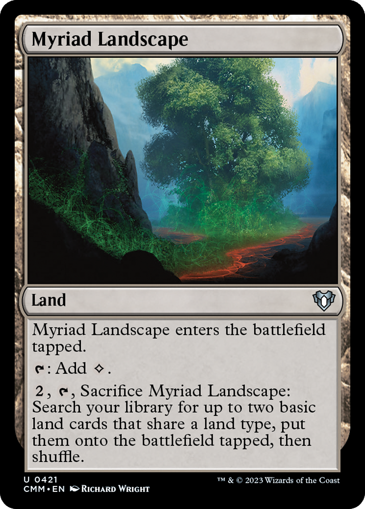 Myriad Landscape [Commander Masters] | I Want That Stuff Brandon