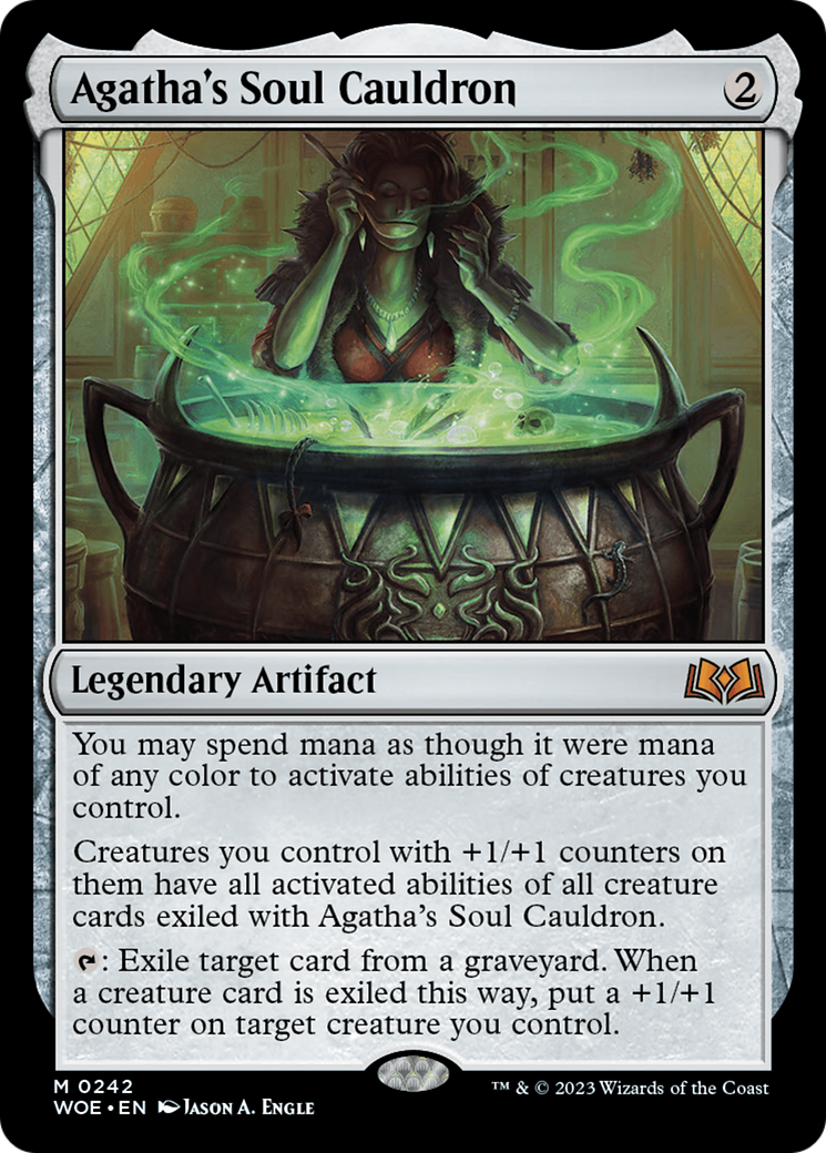 Agatha's Soul Cauldron [Wilds of Eldraine] | I Want That Stuff Brandon