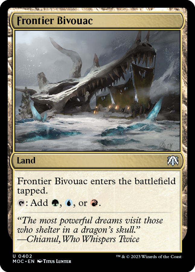 Frontier Bivouac [March of the Machine Commander] | I Want That Stuff Brandon