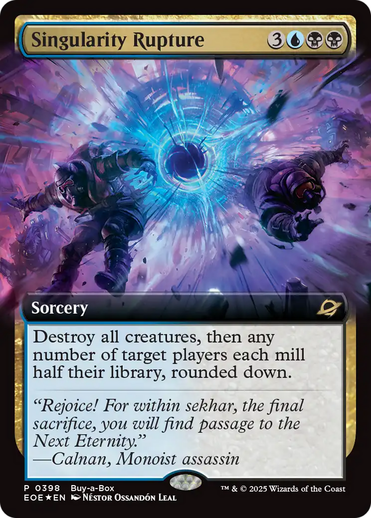 Singularity Rupture [Edge of Eternities Promo Pack] | I Want That Stuff Brandon
