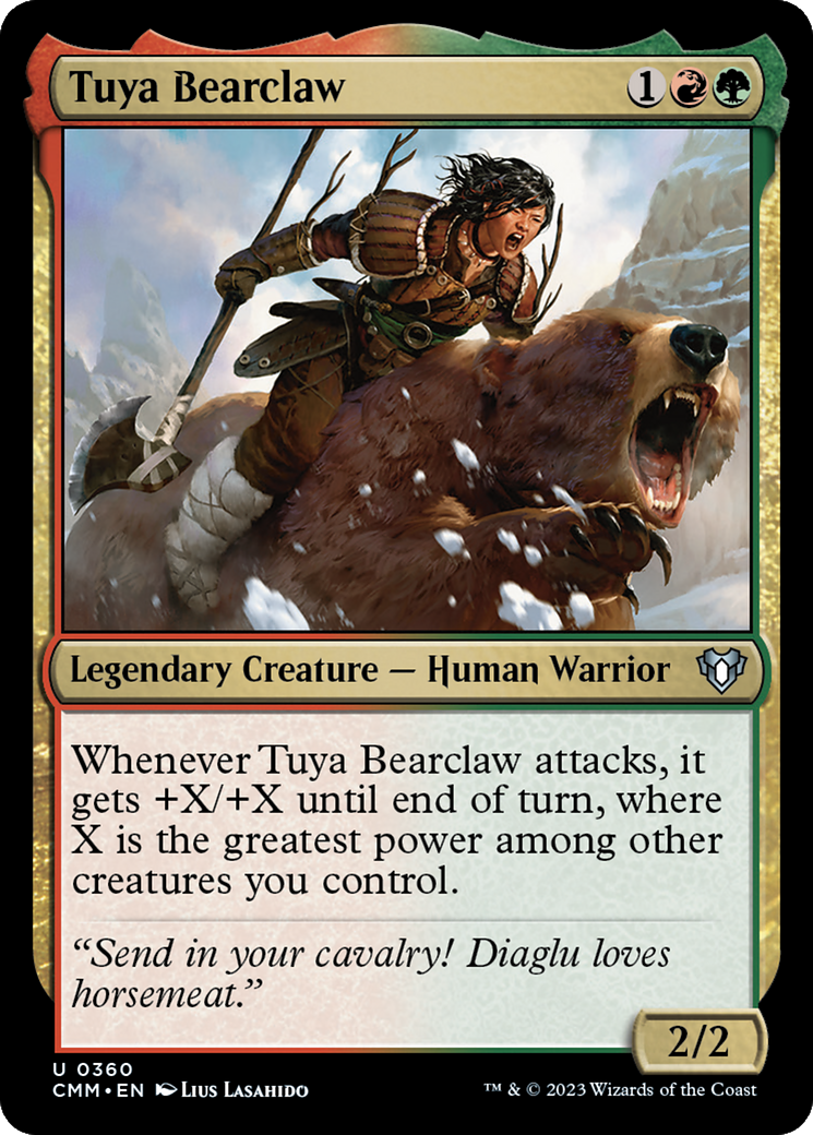 Tuya Bearclaw [Commander Masters] | I Want That Stuff Brandon