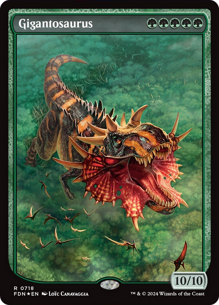 Gigantosaurus (Full Art) [Foundations] | I Want That Stuff Brandon