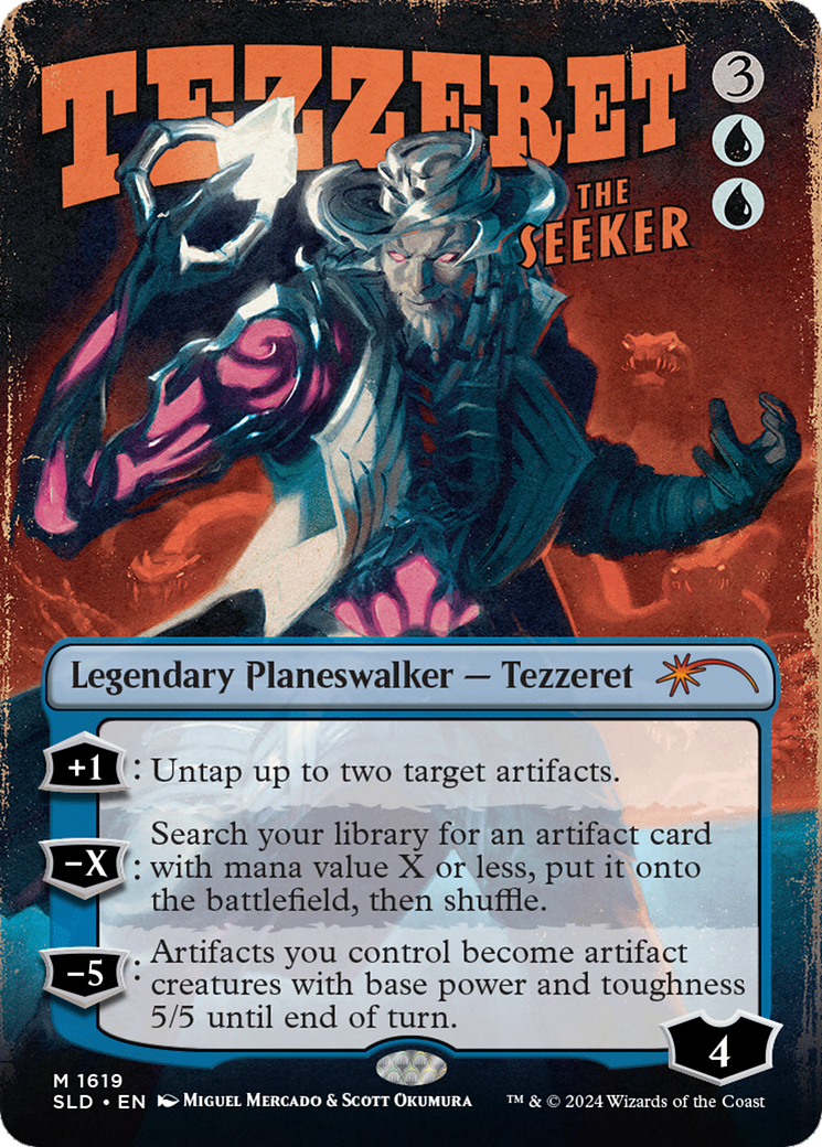 Tezzeret the Seeker (1619) [Secret Lair Drop Series] | I Want That Stuff Brandon