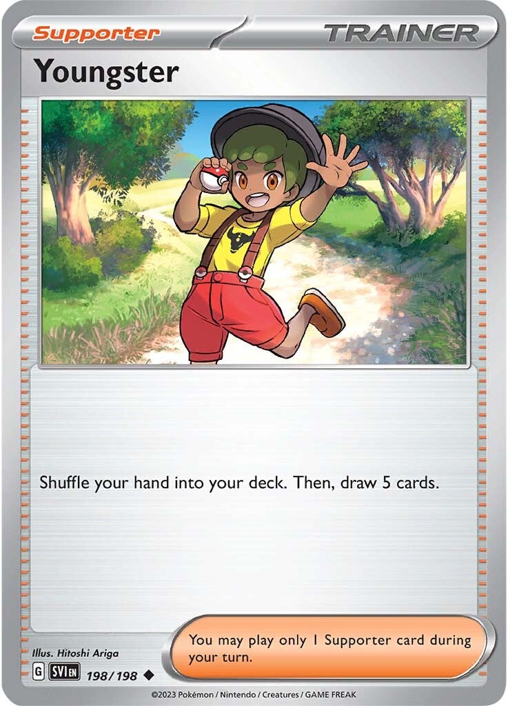 Youngster (198/198) [Scarlet & Violet: Base Set] | I Want That Stuff Brandon