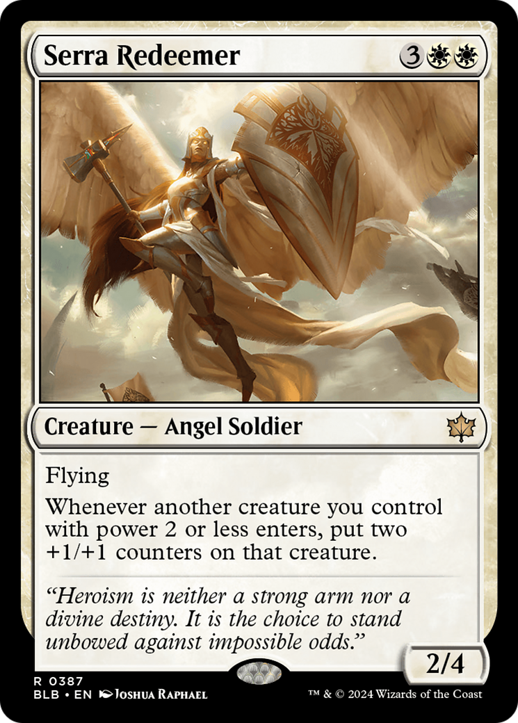 Serra Redeemer [Bloomburrow] | I Want That Stuff Brandon