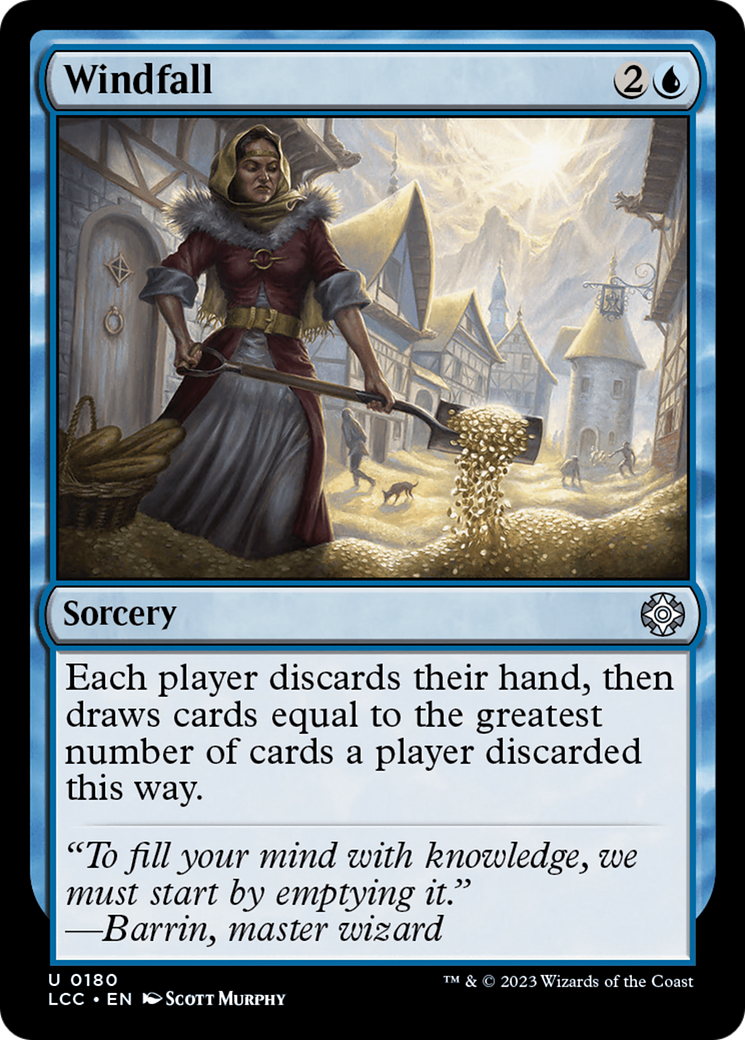 Windfall [The Lost Caverns of Ixalan Commander] | I Want That Stuff Brandon