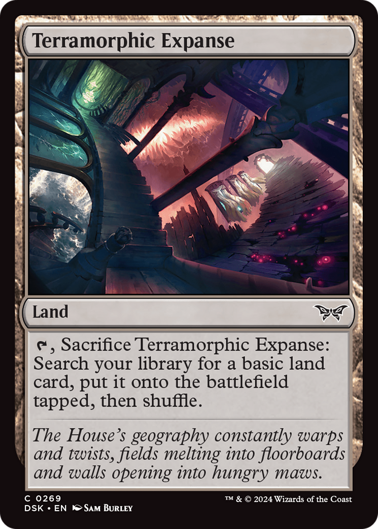 Terramorphic Expanse [Duskmourn: House of Horror] | I Want That Stuff Brandon