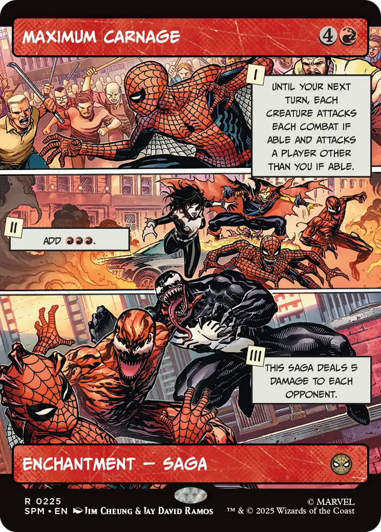 Maximum Carnage (Borderless) [Marvel's Spider-Man] | I Want That Stuff Brandon