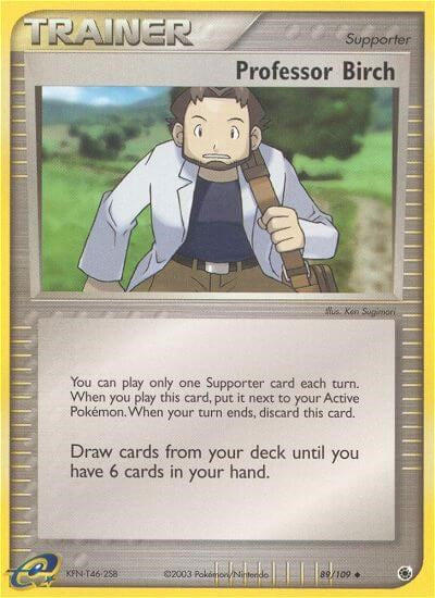Professor Birch (89/109) [EX: Ruby & Sapphire] | I Want That Stuff Brandon