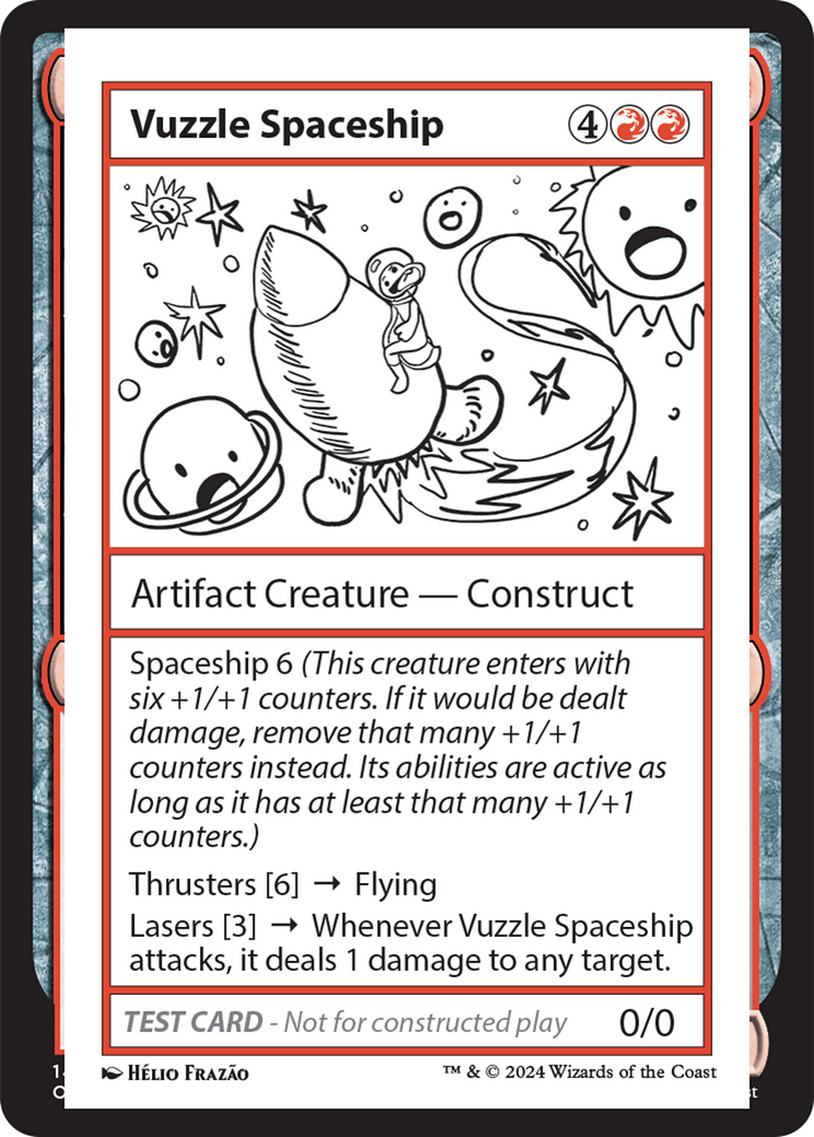 Vuzzle Spaceship [Mystery Booster 2 Playtest Cards] | I Want That Stuff Brandon