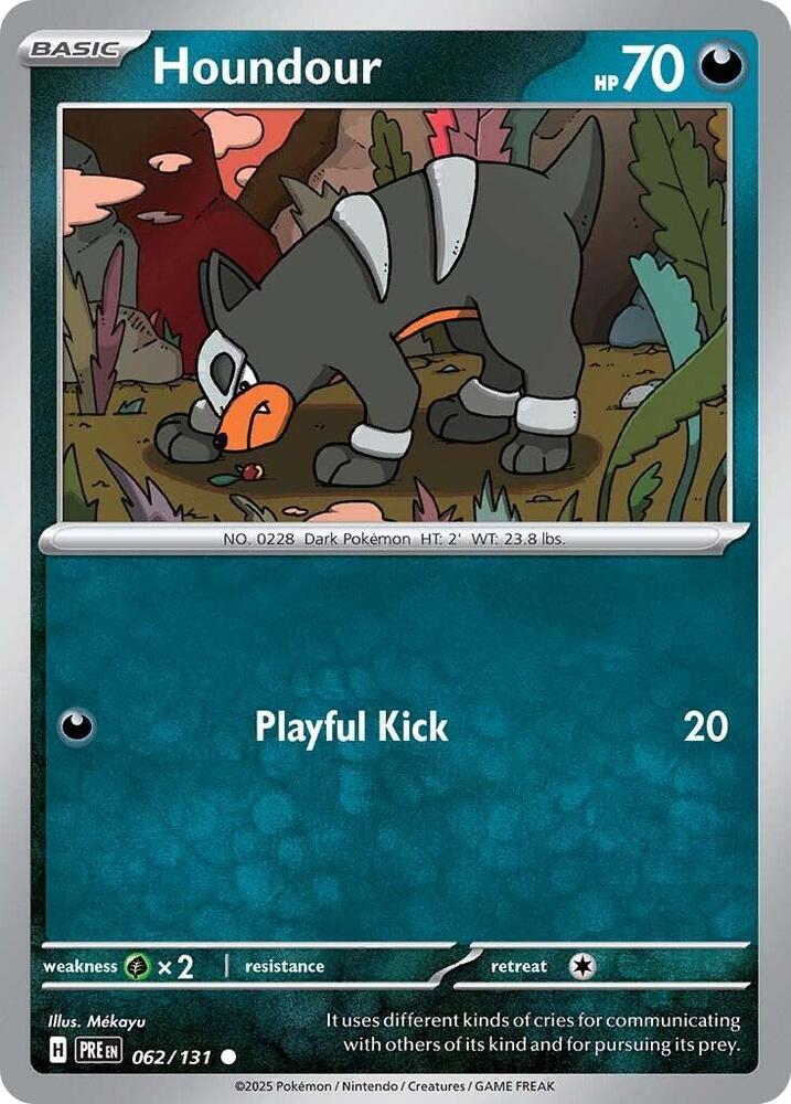 Houndour (062/131) [Scarlet & Violet: Prismatic Evolutions] | I Want That Stuff Brandon