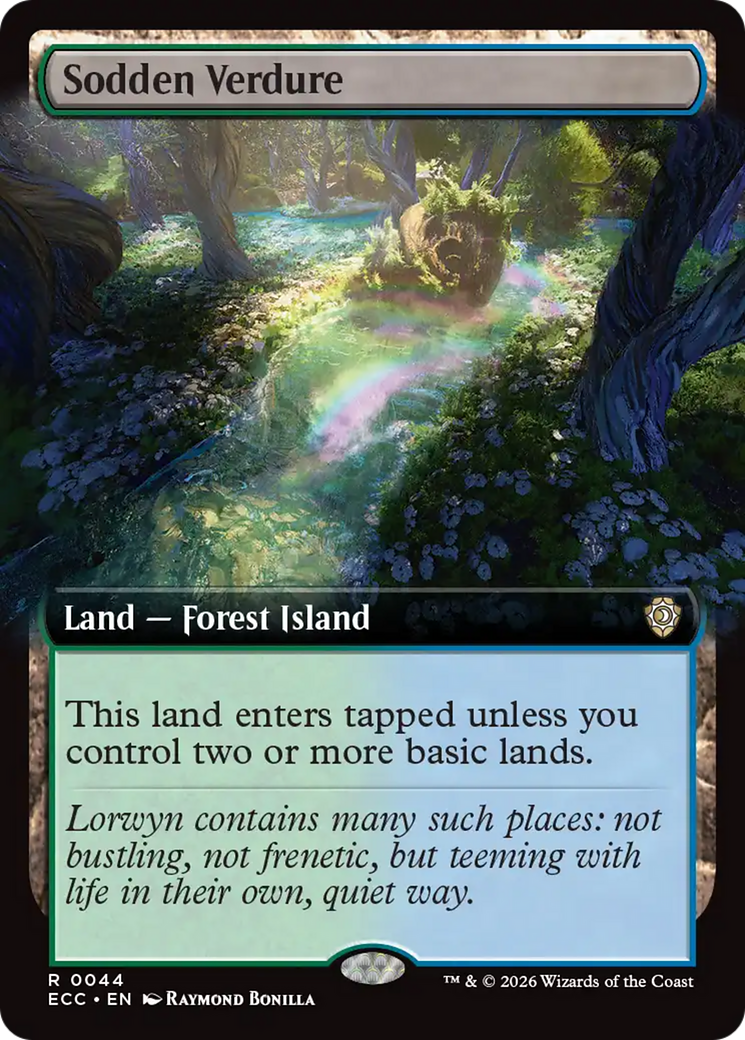 Sodden Verdure (Extended Art) [Lorwyn Eclipsed Commander] | I Want That Stuff Brandon