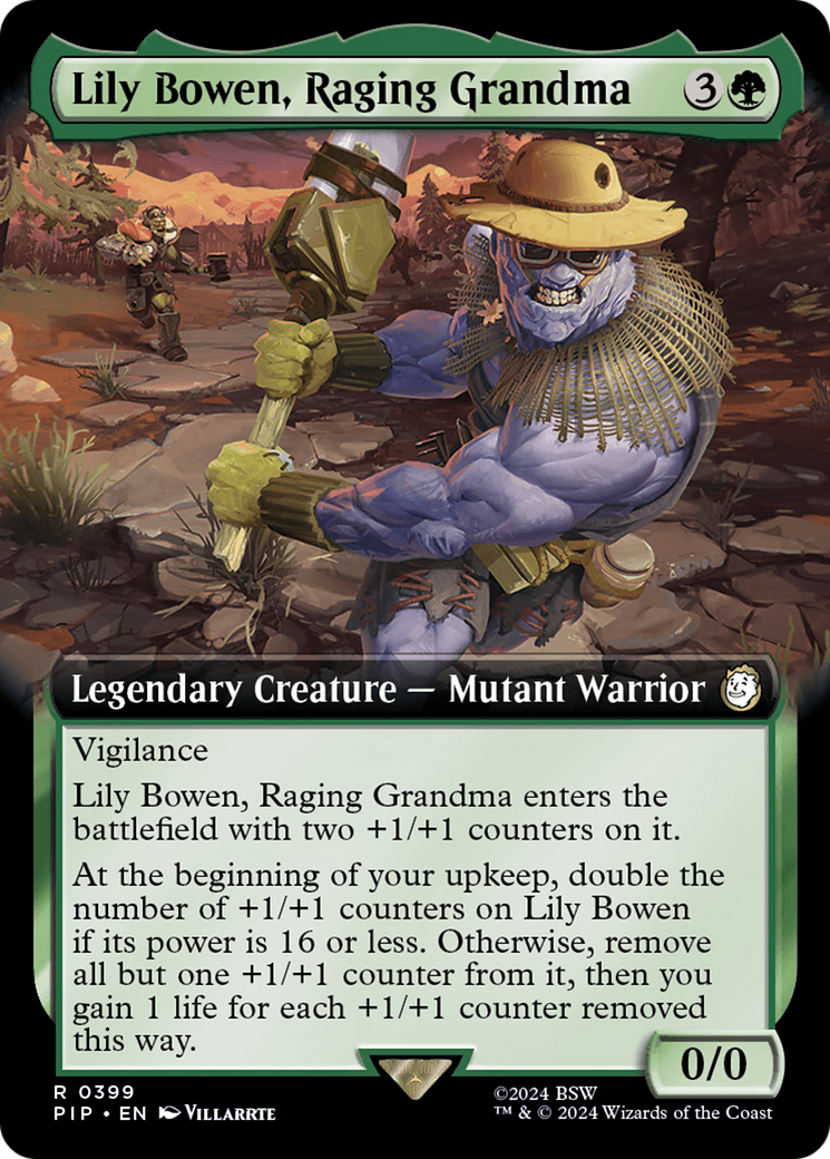 Lily Bowen, Raging Grandma (Extended Art) [Fallout] | I Want That Stuff Brandon