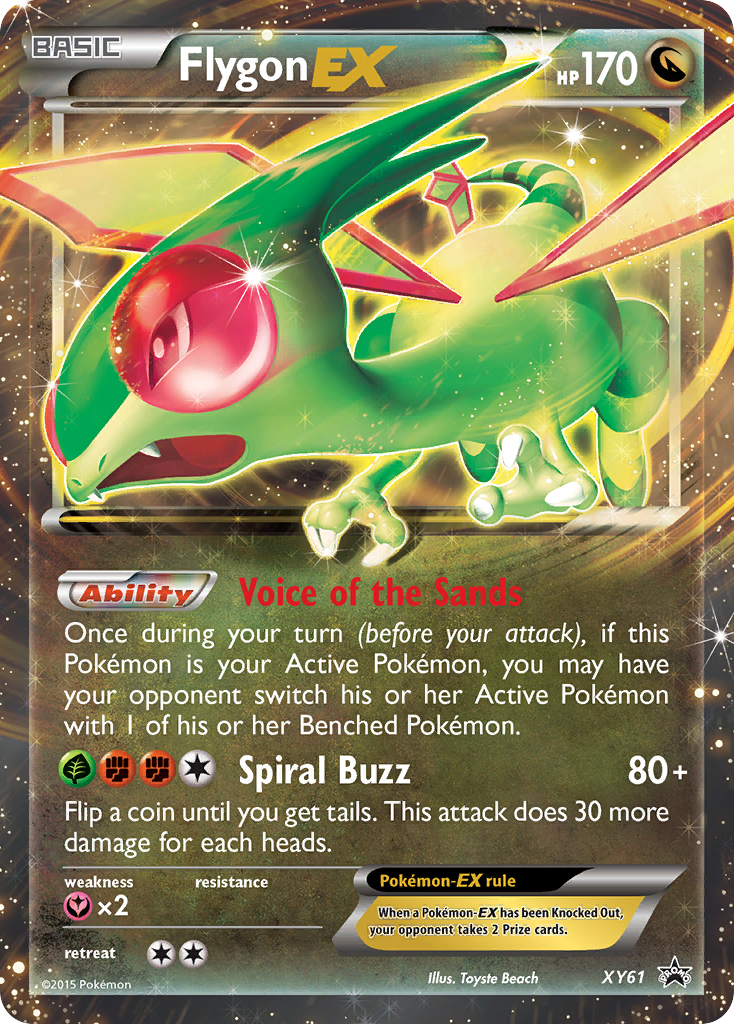 Flygon EX (XY61) [XY: Black Star Promos] | I Want That Stuff Brandon