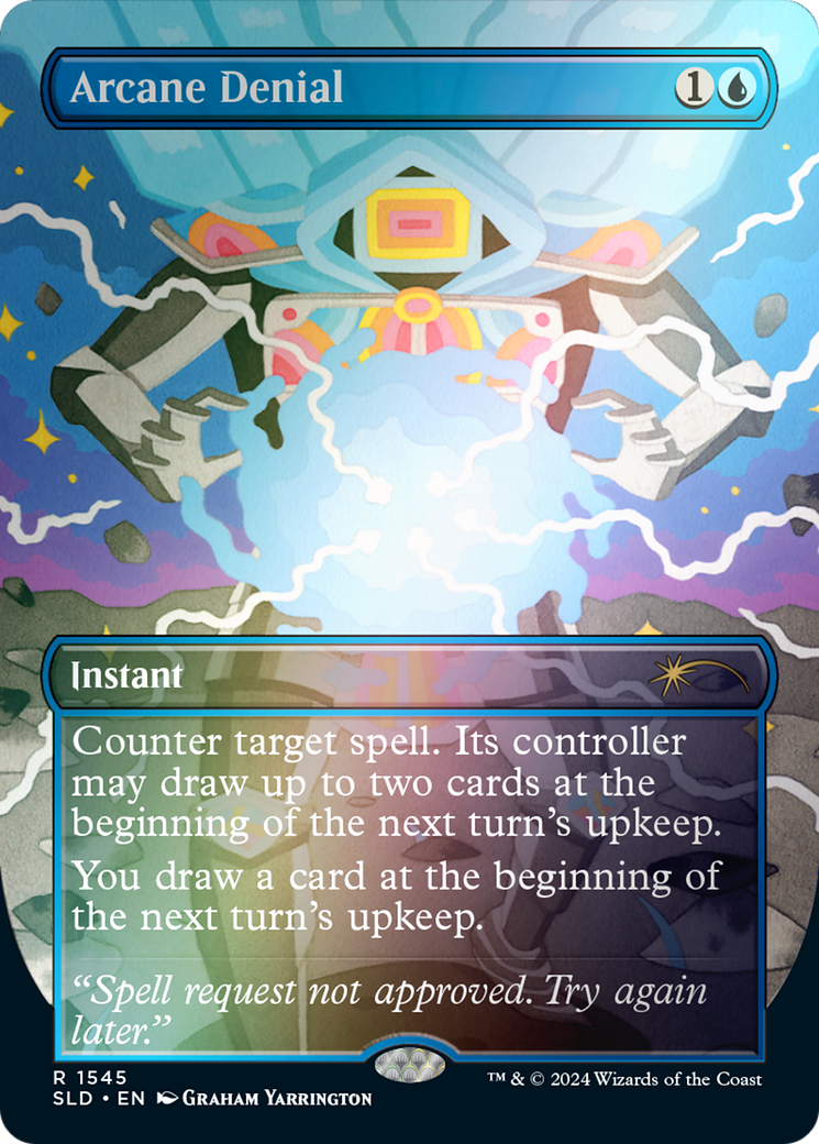 Arcane Denial (Surge Foil) [Marvel Super Heroes Commander] | I Want That Stuff Brandon