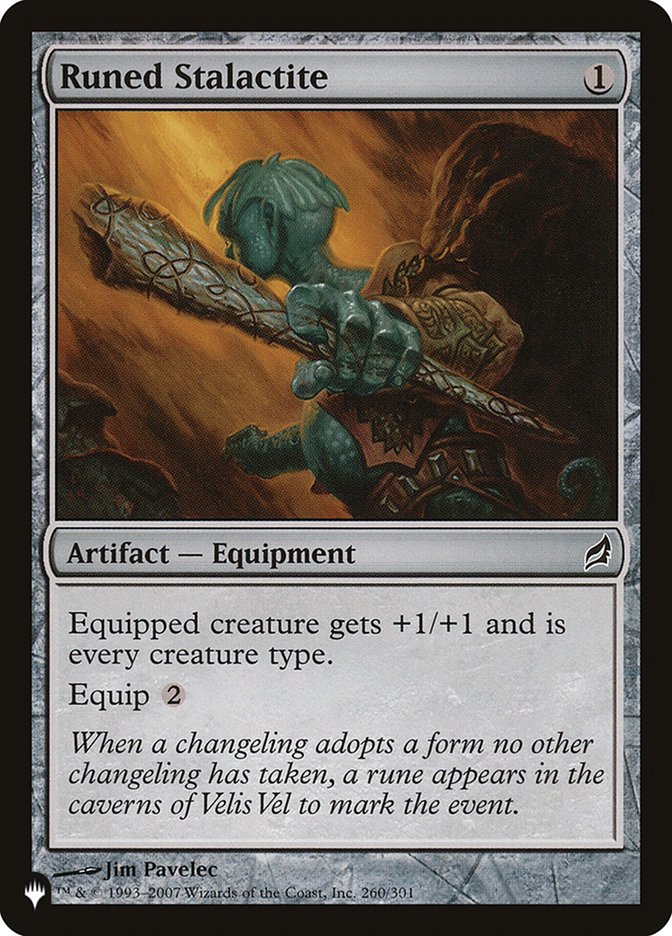 Runed Stalactite [The List] | I Want That Stuff Brandon