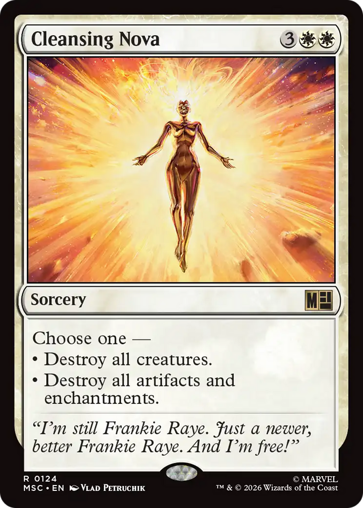 Cleansing Nova [Marvel Super Heroes Commander] | I Want That Stuff Brandon