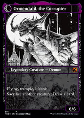 Jerren, Corrupted Bishop // Ormendahl, the Corrupted (Showcase Eternal Night) [Innistrad: Midnight Hunt] | I Want That Stuff Brandon