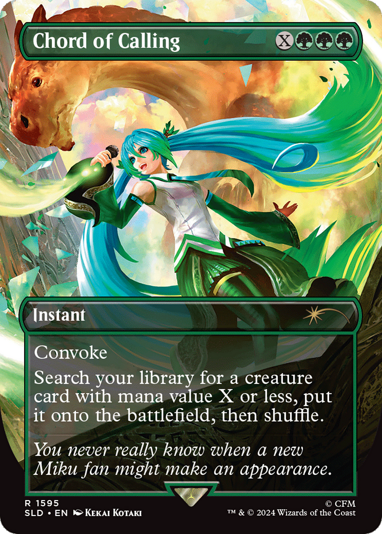 Chord of Calling (Rainbow Foil) [Secret Lair Drop Series] | I Want That Stuff Brandon