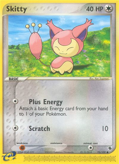 Skitty (70/109) [EX: Ruby & Sapphire] | I Want That Stuff Brandon