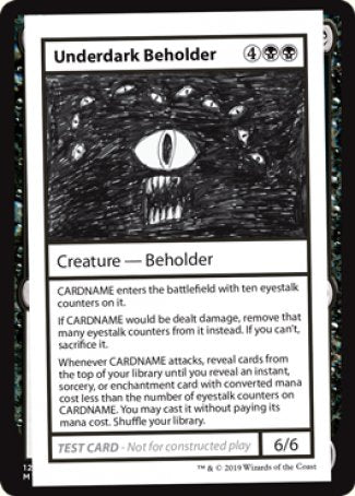 Underdark Beholder (2021 Edition) [Mystery Booster Playtest Cards] | I Want That Stuff Brandon