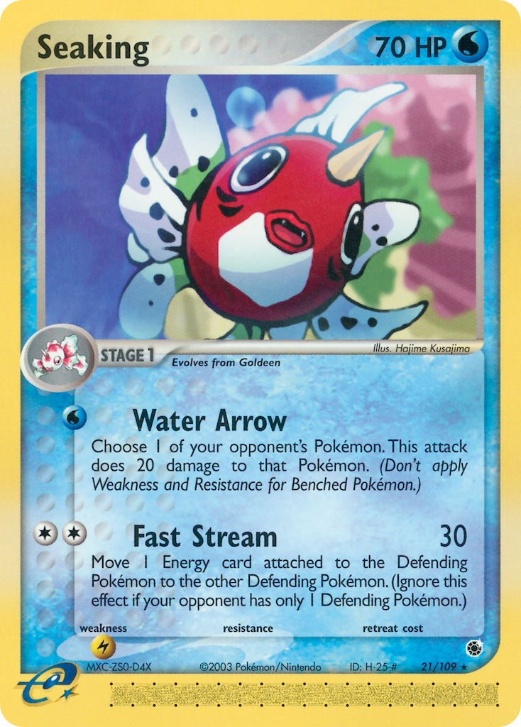 Seaking (21/109) [EX: Ruby & Sapphire] | I Want That Stuff Brandon