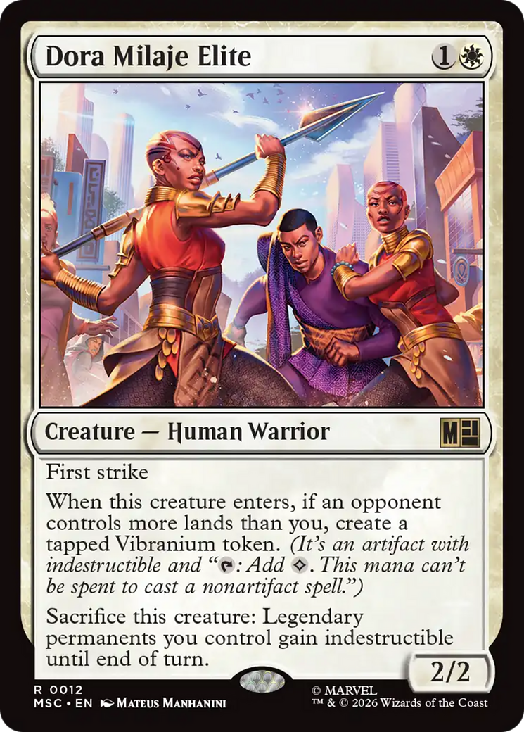 Dora Milaje Elite (Surge Foil) [Marvel Super Heroes Commander] | I Want That Stuff Brandon