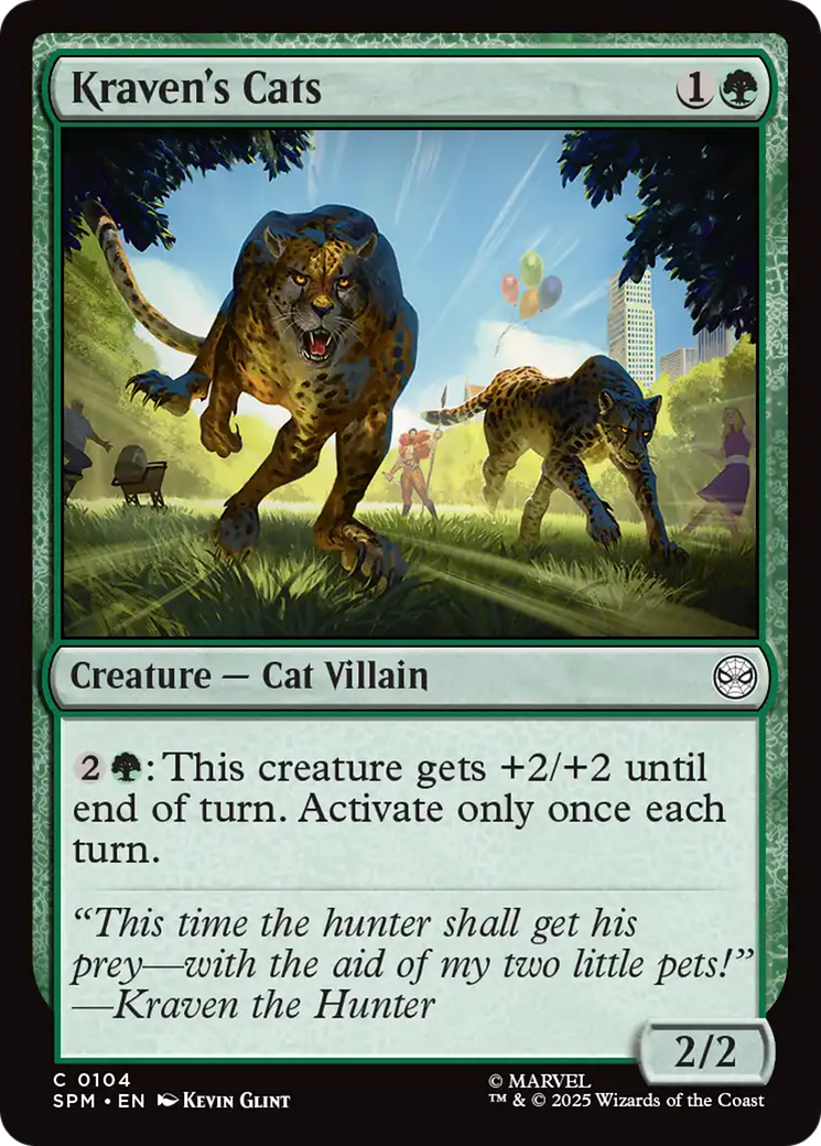 Kraven's Cats [Marvel's Spider-Man] | I Want That Stuff Brandon
