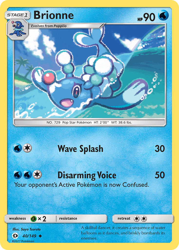 Brionne (40/149) [Sun & Moon: Base Set] | I Want That Stuff Brandon