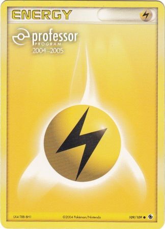 Lightning Energy (109/109) (2004 2005) [Professor Program Promos] | I Want That Stuff Brandon