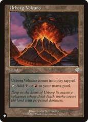 Urborg Volcano [The List Reprints] | I Want That Stuff Brandon