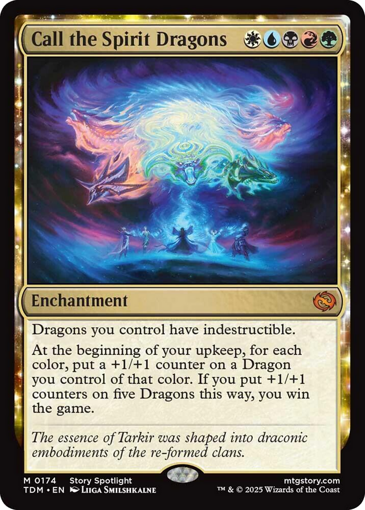 Call the Spirit Dragons [Tarkir: Dragonstorm] | I Want That Stuff Brandon