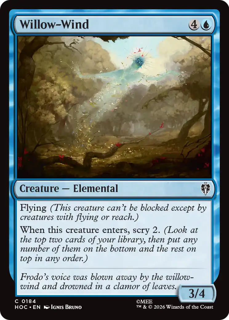 Willow-Wind [The Hobbit: Eternal-Legal] | I Want That Stuff Brandon