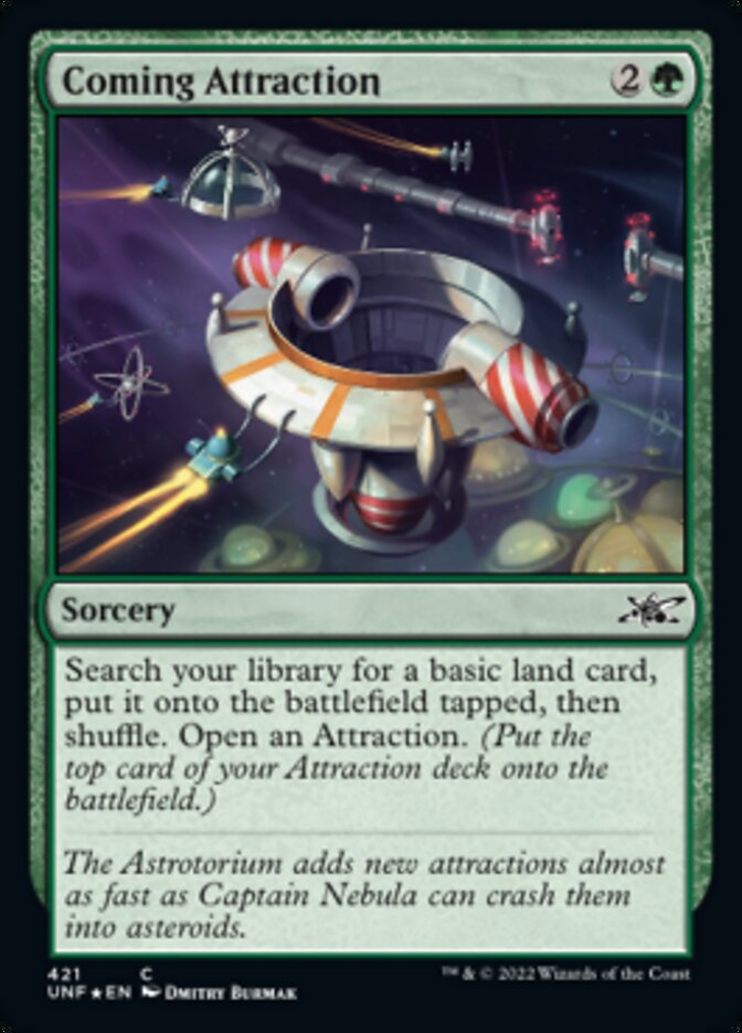 Coming Attraction (Galaxy Foil) [Unfinity] | I Want That Stuff Brandon
