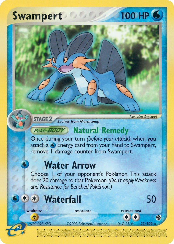 Swampert (23/109) [EX: Ruby & Sapphire] | I Want That Stuff Brandon