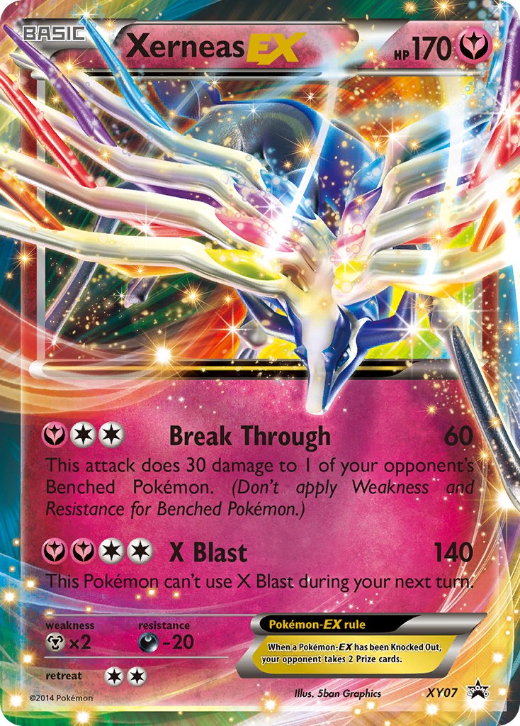 Xerneas EX (XY07) [XY: Black Star Promos] | I Want That Stuff Brandon