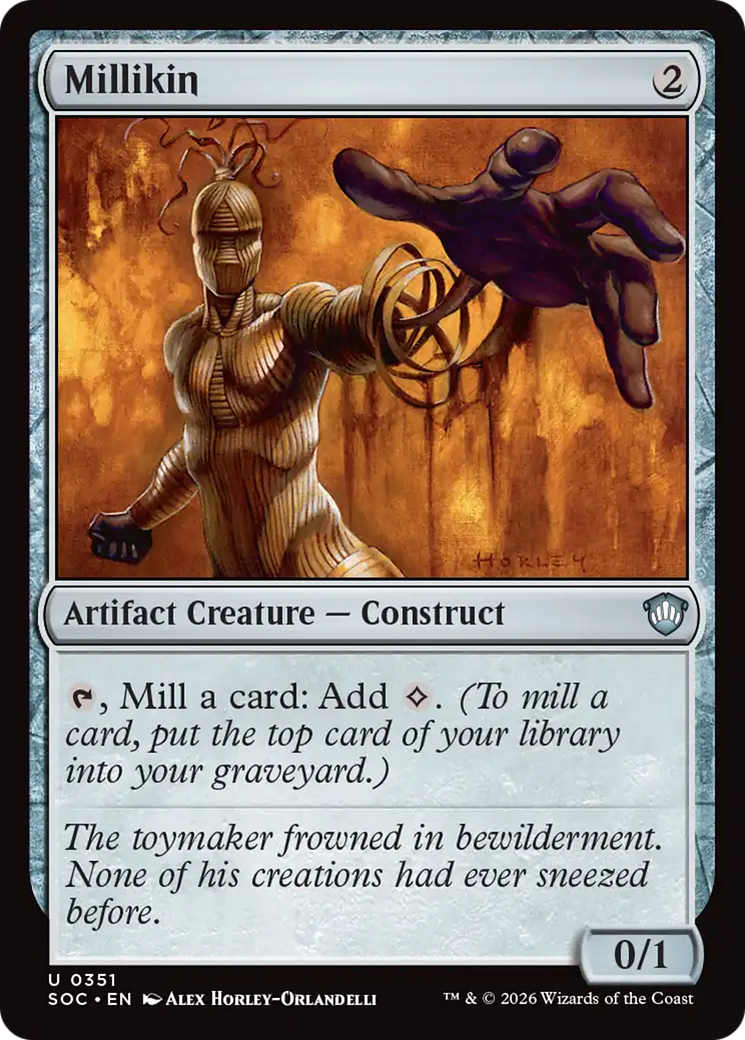 Millikin [Secrets of Strixhaven Commander] | I Want That Stuff Brandon