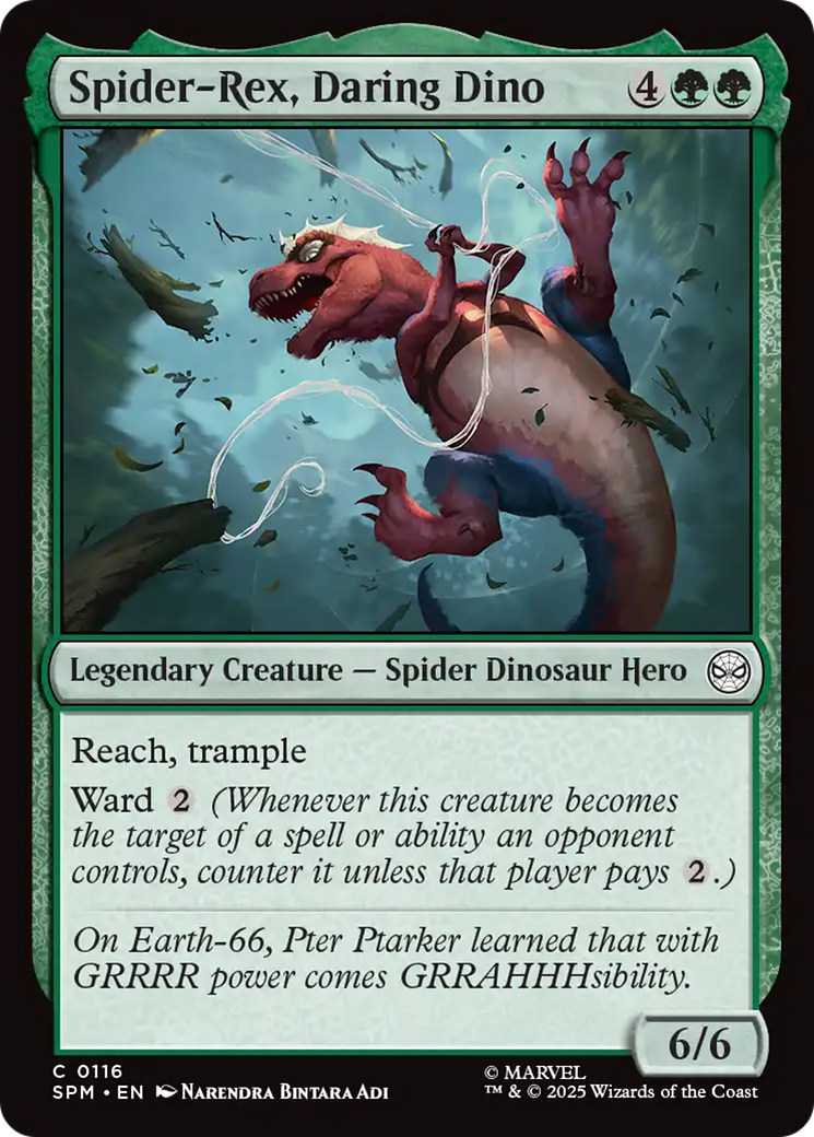 Spider-Rex, Daring Dino [Marvel's Spider-Man] | I Want That Stuff Brandon