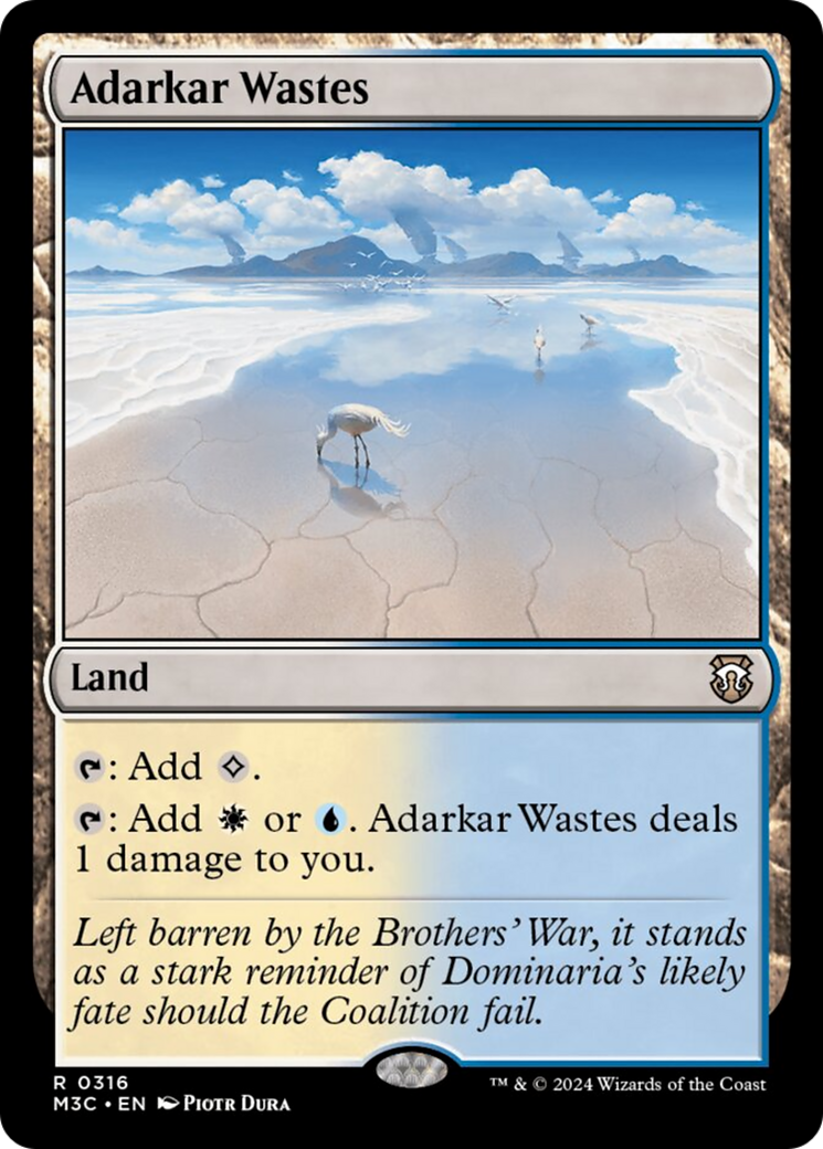 Adarkar Wastes [Modern Horizons 3 Commander] | I Want That Stuff Brandon