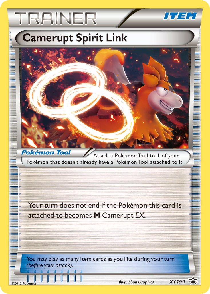 Camerupt Spirit Link (XY199) [XY: Black Star Promos] | I Want That Stuff Brandon