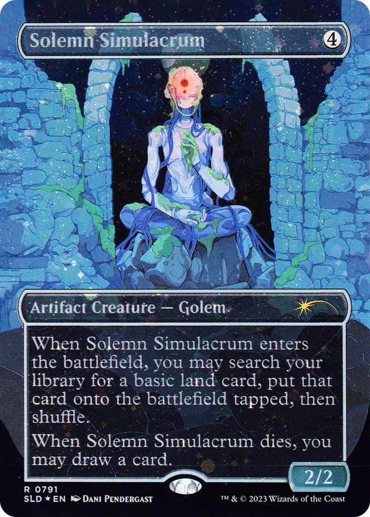 Solemn Simulacrum (1725) (Rainbow Foil) [Secret Lair Drop Series] | I Want That Stuff Brandon
