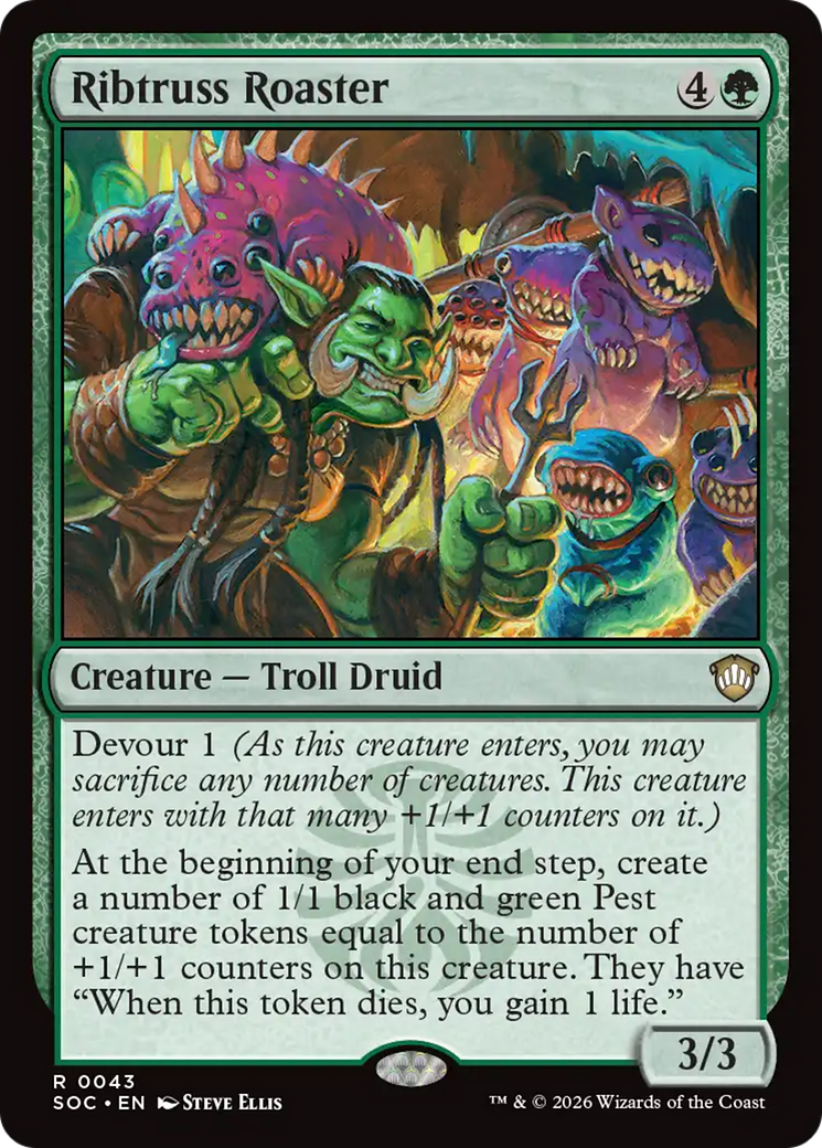 Ribtruss Roaster [Secrets of Strixhaven Commander] | I Want That Stuff Brandon