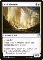 Wall of Omens (KHC) [The List] | I Want That Stuff Brandon