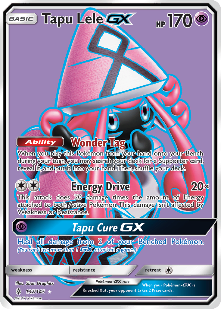 Tapu Lele GX (137/145) [Sun & Moon: Guardians Rising] | I Want That Stuff Brandon