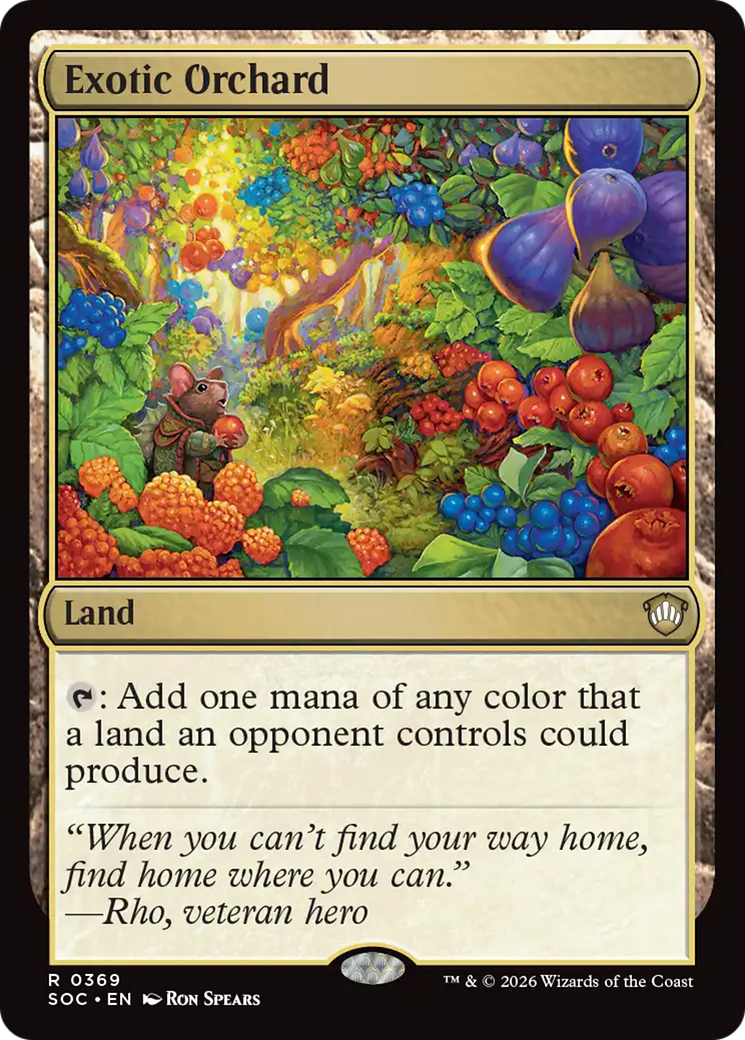 Exotic Orchard [Secrets of Strixhaven Commander] | I Want That Stuff Brandon