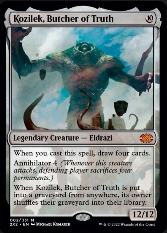 Kozilek, Butcher of Truth [Double Masters 2022] | I Want That Stuff Brandon