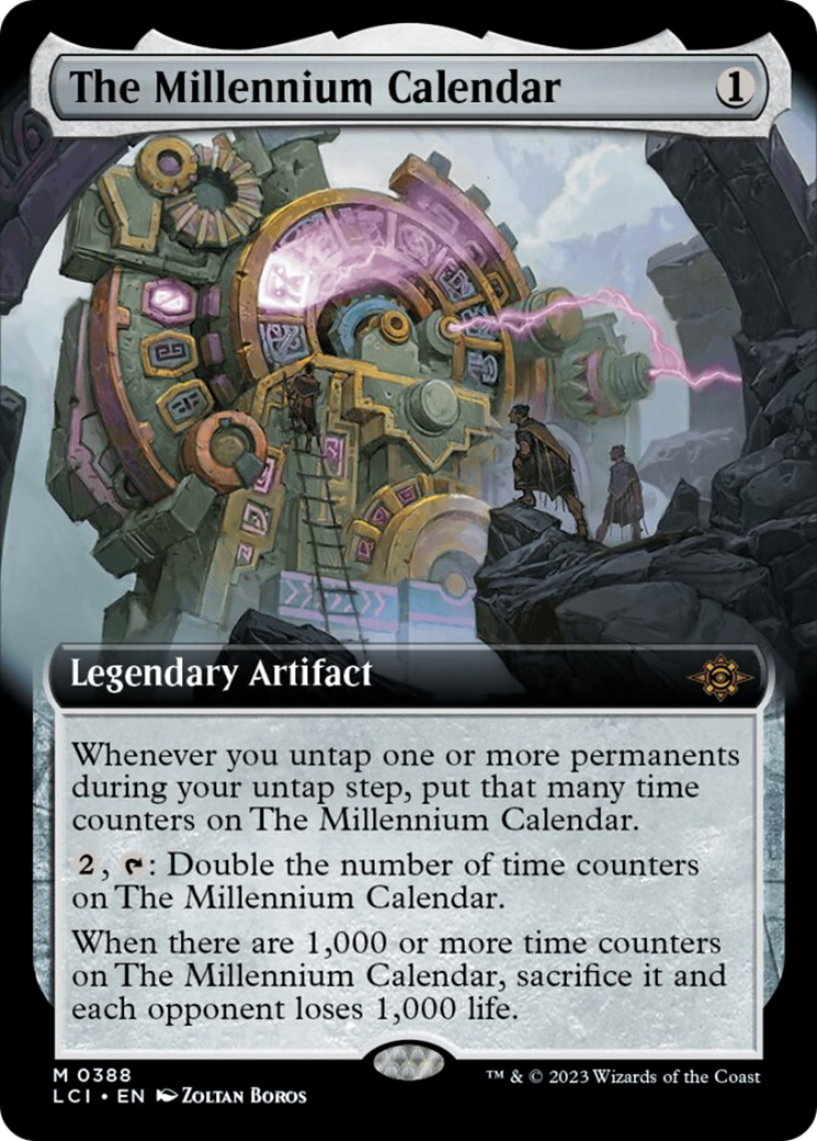 The Millennium Calendar (Extended Art) [The Lost Caverns of Ixalan] | I Want That Stuff Brandon