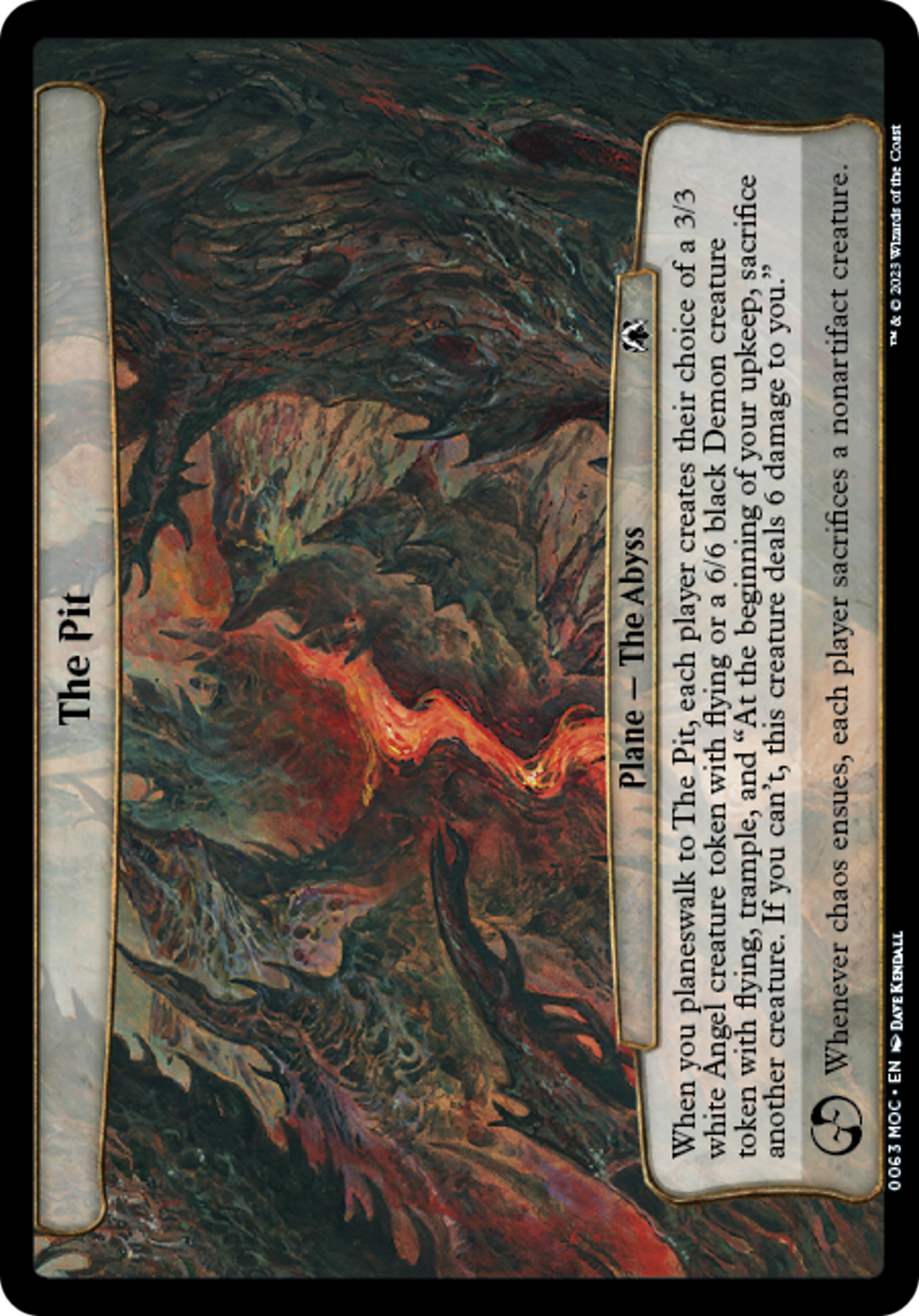 The Pit [March of the Machine Commander] | I Want That Stuff Brandon